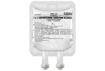 POLIFLEKS % 3 Sodyum Klorür sol. 150 ml(pvc torba) setsiz kutu görseli