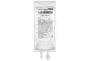 POLIFLEKS %20 MANNITOL sudaki solüsyonu 1000 ml PVC setsiz kutu görseli
