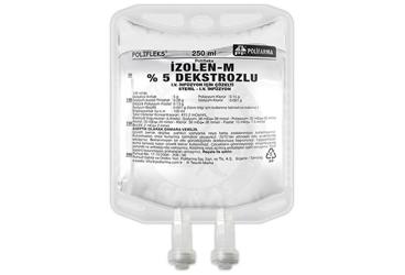 POLIFLEKS IZOLEN-M %5 DEKSTROZLU 250 ml PVC solüsyon(setli) kutu görseli