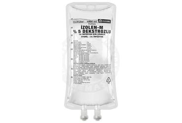 POLIFLEKS IZOLEN-M %5 DEKSTROZLU 1000 ml PVC solüsyon(setli) kutu görseli
