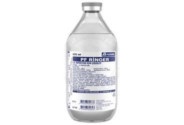 RINGER solüsyonu 500 ml (cam şişe) setsiz kutu görseli
