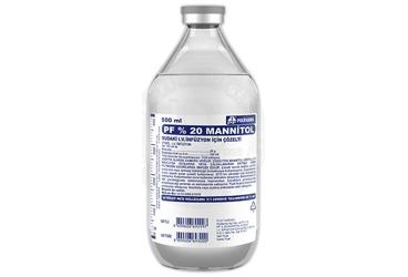 %20 MANNITOL sudaki solüsyon 500 ml (cam şişe) setsiz kutu görseli