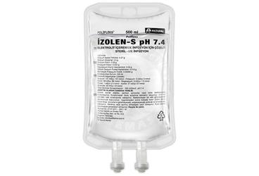 POLIFLEKS IZOLEN-S PH 7.4 ELEKTROLIT IV infüzyon için çözelti 500 ml setsiz kutu görseli