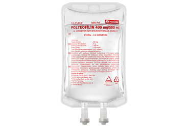 POLTEOFILIN 400 IV inf. için enjektabl çözelti 500 ml setsiz kutu görseli