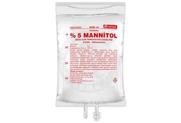 POLIFLEKS %5 MANNITOL UROLOJIK irigasyon çözeltisi 3000 ml setli kutu görseli