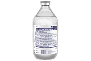 PF HIPERALAMINE %10 aminoasit IV infüzyon için çözelti 500 ml (setsiz) kutu görseli