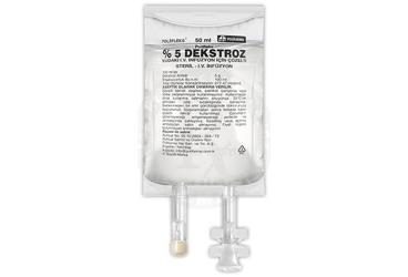 POLIFLEKS %5 DEKSTROZ sudaki solüsyonu 50 ml (setsiz) kutu görseli