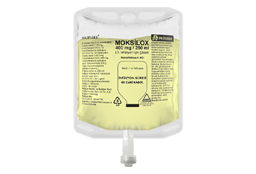 MOKSILOX 400 mg/250 ml IV inf. için çözelti (250 ml setsiz) kutu görseli