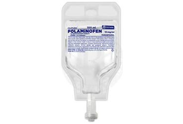 POLAMINOFEN 10 mg/ml IV infüzyon için çözelti (100 ml 12 torba) kutu görseli