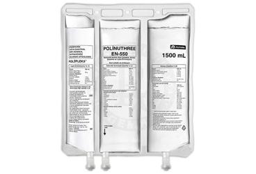 POLINUTHREE EN4-550 infüzyonluk Elektrolitli Amino Asit çözeltisi. glükoz çözeltisi. lipidemülsiyonu 1500 ml kutu görseli
