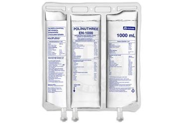 POLINUTHREE EN4-1000 infüzyonluk Elektrolitli Amino Asit çözeltisi. glükoz çözeltisi. lipidemülsiyonu 1000 ml kutu görseli