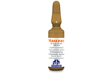 NAUZEX 8 mg/4 ml IV/IM enjeksiyonluk/infüzyonluk çözelti kutu görseli