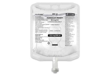 AGREDUR READY 50 mcg/ml I.V. infüzyon için çözelti (250 ml) kutu görseli