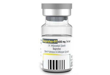 IBUPROFEN- PF 400 mg/ 4 ml I.V. infüzyonluk çözelti 1 flakon kutu görseli