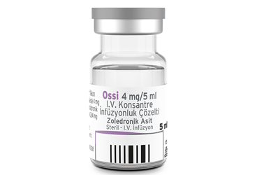 OSSI 4 mg/5 ml IV konsantre infüzyonluk çözelti (1 flakon) kutu görseli