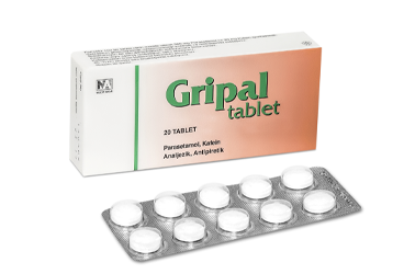 GRIPAL 20 tablet kutu görseli