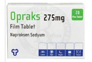 OPRAKS 275 mg 20 film tablet kutu görseli