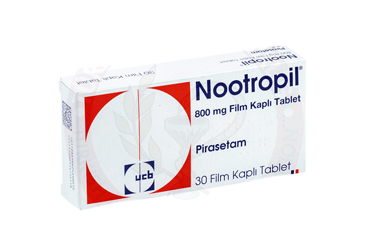 NOOTROPIL 800 mg 30 film tablet kutu görseli