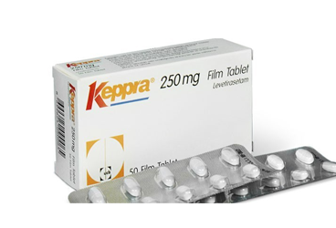 KEPPRA 250 mg 50 film tablet kutu görseli