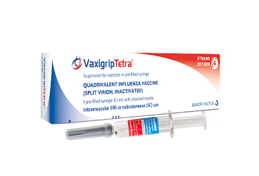 VAXIGRIP 0.5 ml IM/SC enjeksiyon için süspansiyon içeren kullanıma HAZIRENJEKTOR (1 adet kullanıma hazır enjektör IGNELI kutu görseli