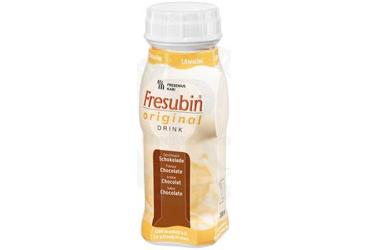 FRESUBIN ORIJINAL çikolata aromalı 4X200 ml kutu görseli