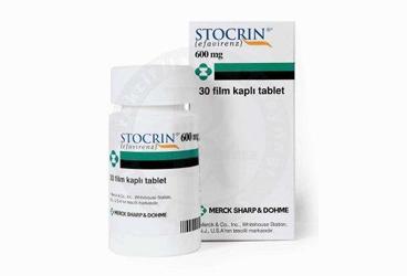 STOCRIN 600 mg 30 film tablet kutu görseli