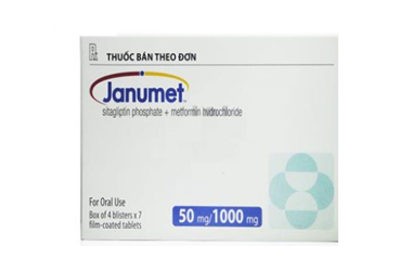 JANUMET 50/1000 mg 56 film kaplı tablet kutu görseli