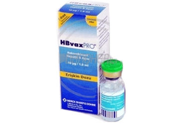 HB-VAX PRO 10 mcg 1 flakon kutu görseli