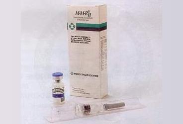 M-M-R II 0.7 ml şırınga 1 flakon kutu görseli