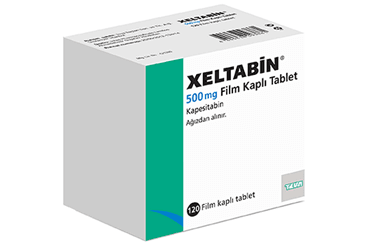 XELTABIN 500 mg 120 film kaplı tablet kutu görseli