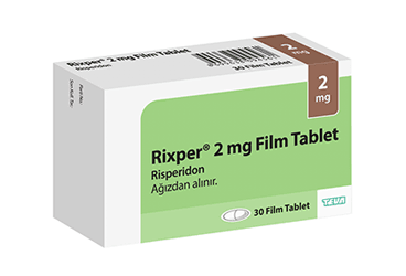 RIXPER 2 mg 30 film tablet { Teva } kutu görseli