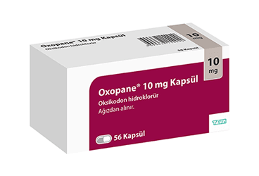 OXOPANE 10 mg 56 kapsül { Teva } kutu görseli
