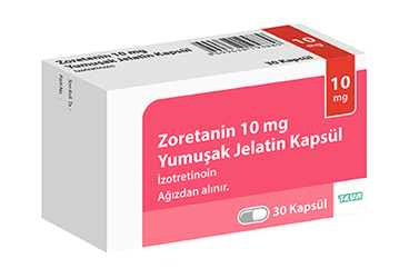ZORETANIN 10 mg 30 kapsül { Teva } kutu görseli