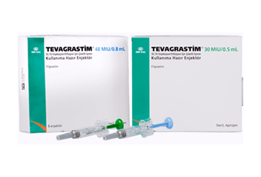 TEVAGRASTIM 30 miu/0.5 ml SC/IV ENJEKSIYON/infüzyon için çözelti içeren kullanıma hazır enjektör 5 enjektör kutu görseli