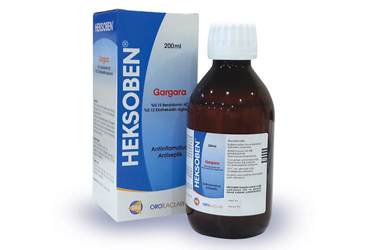 HEKSOBEN gargara 200 ml kutu görseli