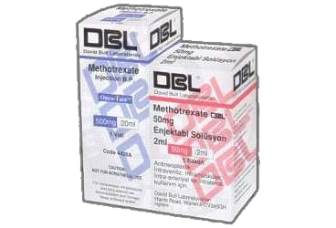 METHOTREXATE DBL 50 mg/2ml 1 flakon kutu görseli