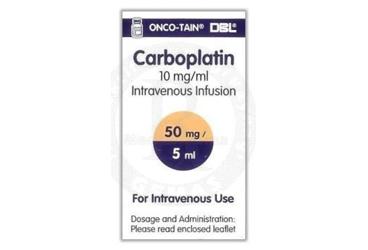 CARBOPLATIN DBL enj. sol. 50 mg/5 ml 1 flakon kutu görseli