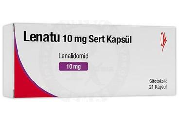 LENATU 10 mg sert kapsül (21 kapsül) kutu görseli