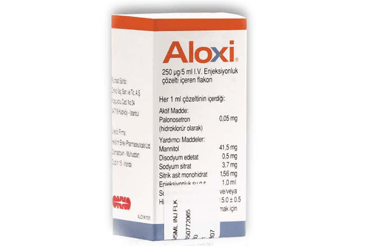 ALOXI 250 mcg/5 ml enjeksiyonluk sol. 1 flakon kutu görseli