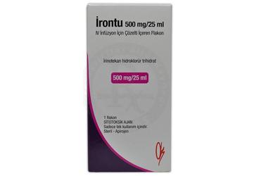 IRONTU 500 mg/25 ml IV infüzyon konsantre çözelti içeren flakon (1 flakon) kutu görseli