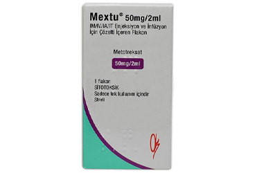 MEXTU 50 mg/2 ml IM/IV/IT enjeksiyon ve infüzyon için çözelti içeren 1 flakon kutu görseli