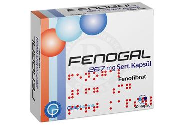 FENOGAL 267 mg sert kapsül (30 kapsül) kutu görseli