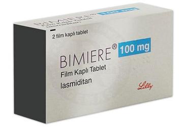 BIMIERE 100 mg film kaplı tablet (2 tablet) kutu görseli
