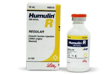 HUMULIN-R 100 IU/ml 10 ml 1 flakon kutu görseli