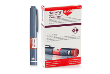 HUMALOG MIX 50 KWIKPEN 100IU/ml SC kullanıma hazır sus.içeren enj.kalemi 
(5 enjeksiyon kalemi) kutu görseli