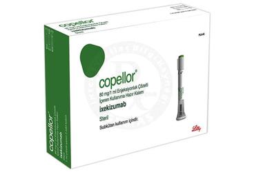TALTZ 80 mg/1 ml enjeksiyonluk çözelti içeren kullanımahazır kalem (3 kalem) kutu görseli