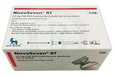 NOVOSEVEN RT 2 mg enj. çözelti için toz ve çözücü kutu görseli