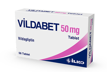 VILDABET 50 mg tablet (56 tablet) kutu görseli