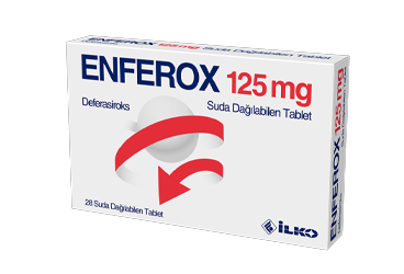 ENFEROX 125 mg suda dagılabilen tablet (28 tablet) kutu görseli