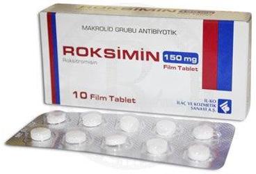 ROKSIMIN 150 mg 10 tablet kutu görseli